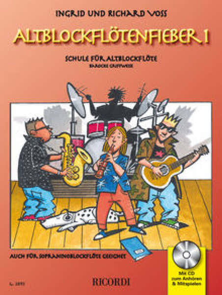 Ricordi INGRID UND RICHARD VOSS - ALTBLOCKFLOTENFIEBER VOL.1