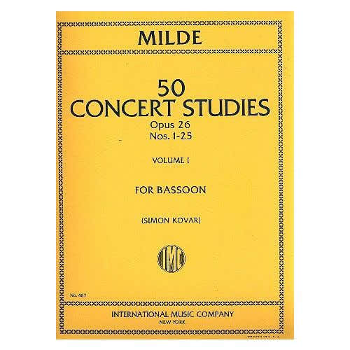 Milde Ludwig - Concert Studies Op.26 Vol.1 - Basson