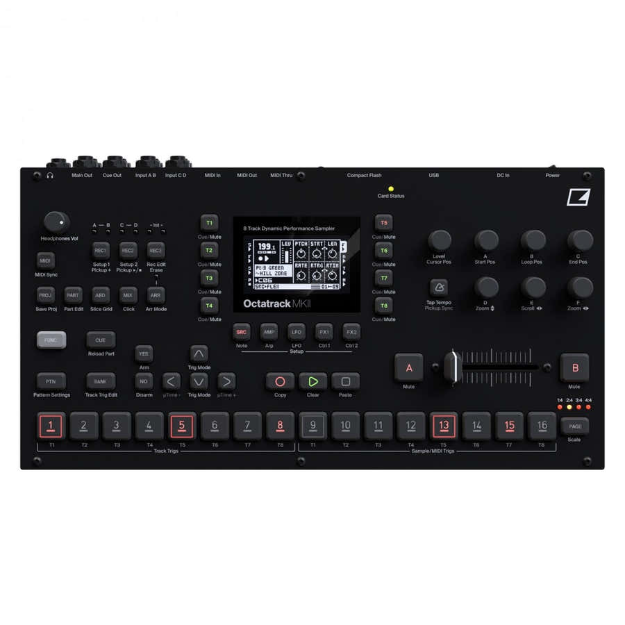 Octatrack MKII Preto - Recondicionado