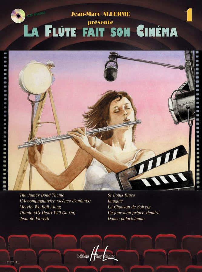 Allerme - La Flûte Fait Son Cinéma Vol.1 + CD