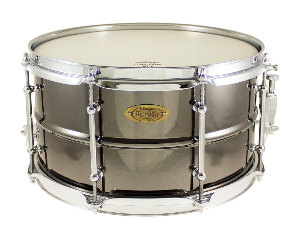 BK-7013SH - BLACK DAWG 13" X 7" SNARE DRUM - BRASS SHELL
