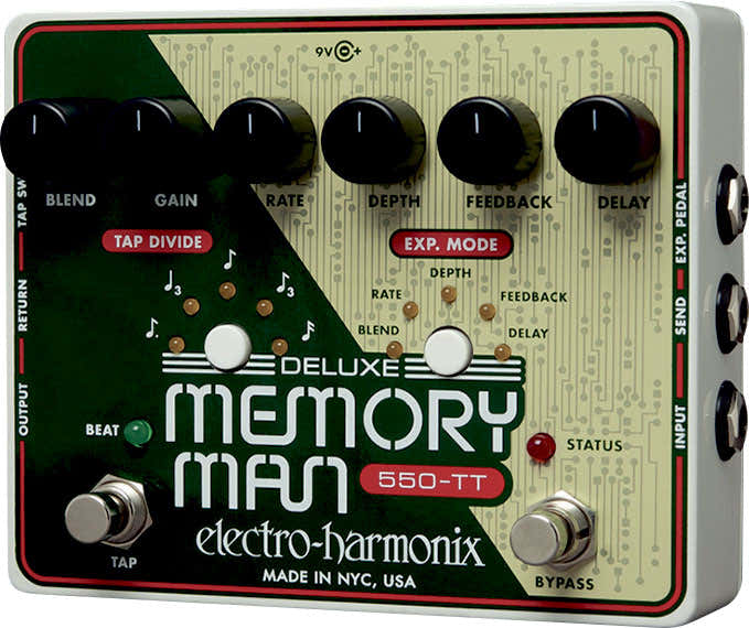 DELUXE MEMORY MAN TAP TEMPO 550