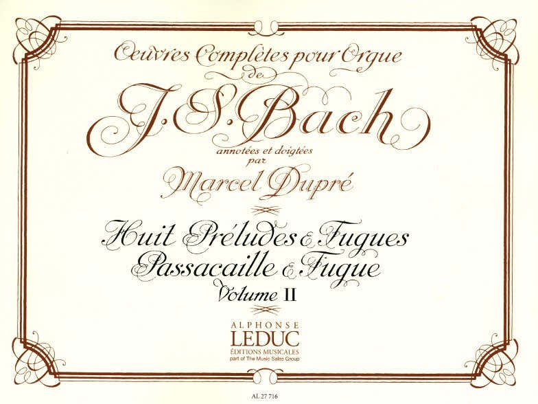 Oeuvres Complètes Pour Orgue Volume 2
