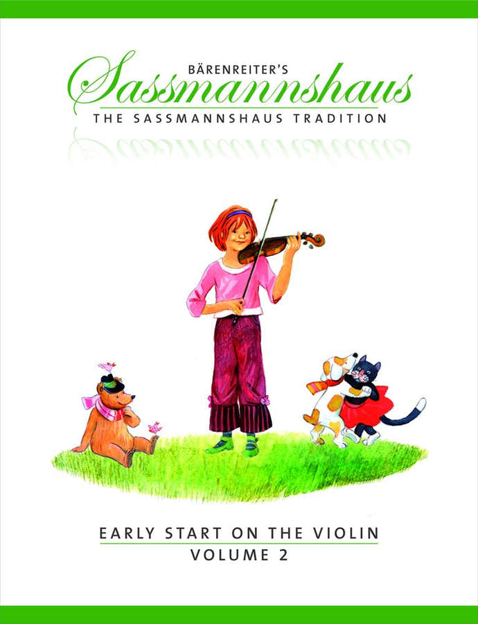 Sassmannshaus E. & K. - A tradição Sassmannshaus. Iniciação precoce ao violino Vol. 2