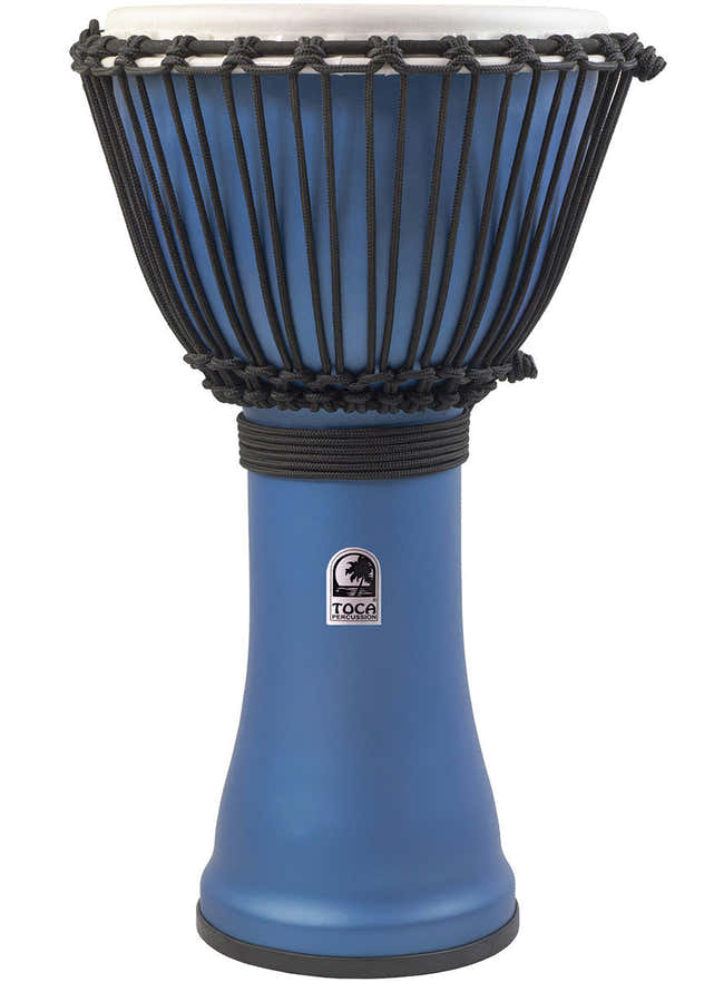 Djembé Freestyle Afinação Por Corda Azul Oceano Mate Sfdj-10Ob