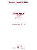 Schlee Thomas Daniel - Poesies II Op.25 - Piano