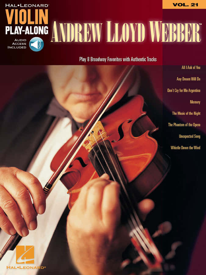 Violin Play Along Volume 21 - Lloyd Webber Andrew + Audio En Ligne - Violin