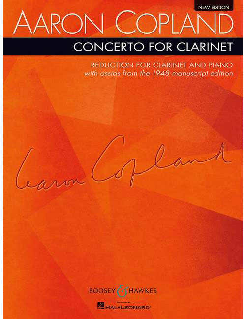 Copland - Concerto For Clarinette - Clarinette Et String Orchestre H Et Piano