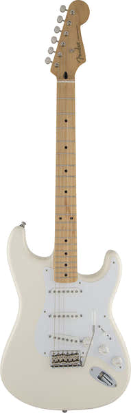Stratocaster de assinatura Jimmie Vaughan MN Tex-Mex Branco olímpico