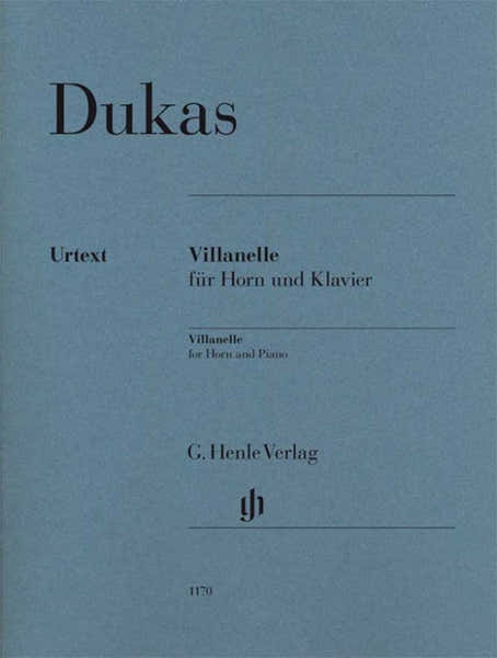 Dukas Paul - Villanelle - Cor & Piano