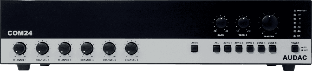 Misturador AMP. 6 IN 240W/100V