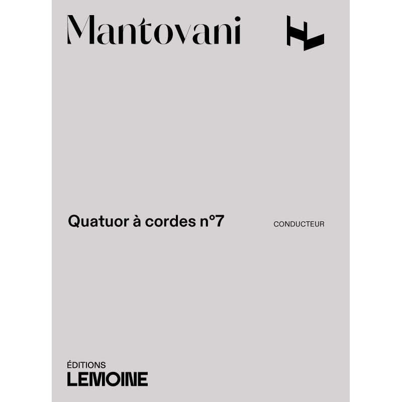 Mantovani Bruno - Quatuor A Cordes N°7