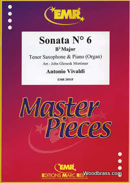 Vivaldi Antonio - Sonata N°6 Sib Maior Saxofone Tenor & Piano