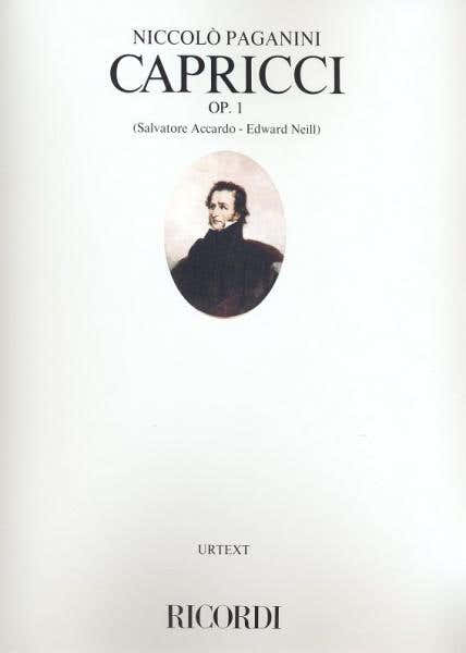 Paganini N. - 24 Capricci Op. 1 - Violon