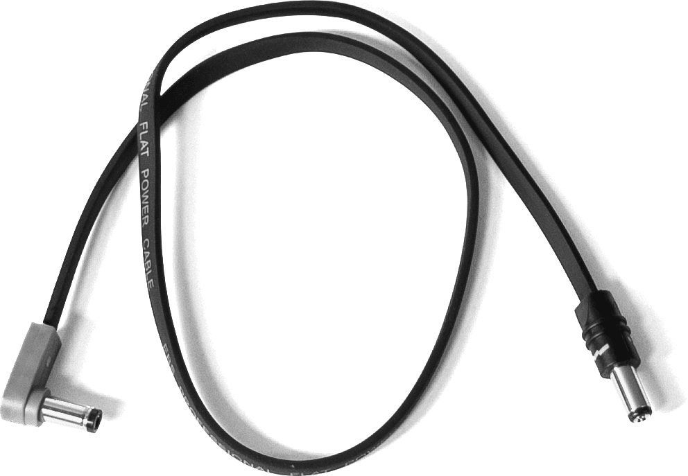 Cabo De Alimentação Reto/Angulado - 48 cm Conector 2,5mm