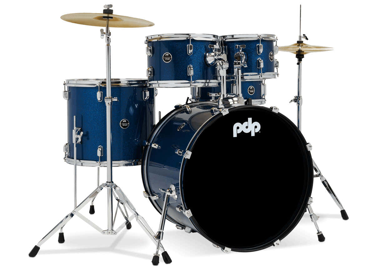 E-DRUM SETS CENTERSTAGE BLUE SPARKLE PDCE2215KTRB