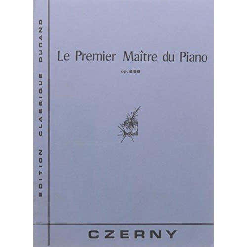 CZERNY - 1 MAITRE DU PIANO OP 599 - PIANO