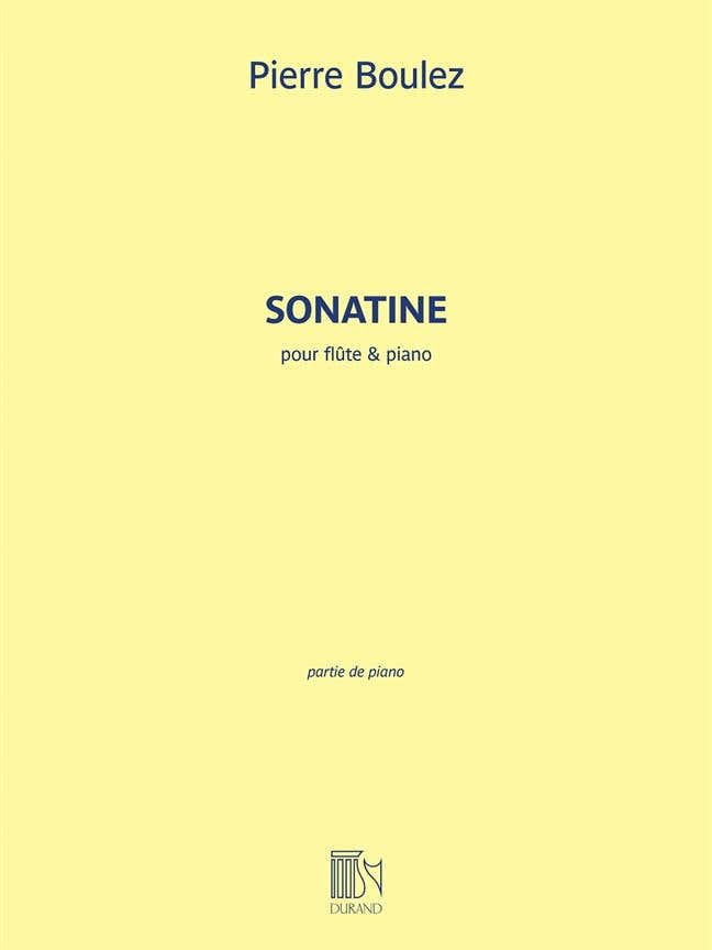 Boulez Pierre - Sonatine - Flute & Piano
