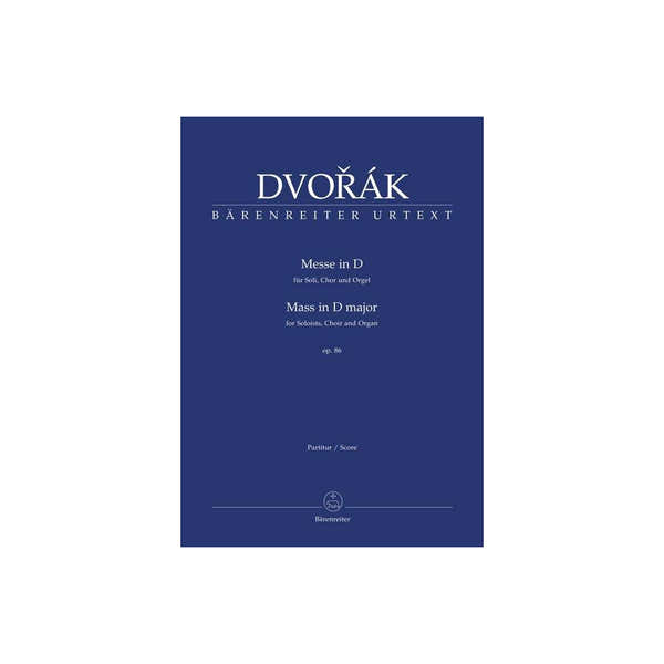 Dvorak A. - Messe D-dur Op.86 - Score