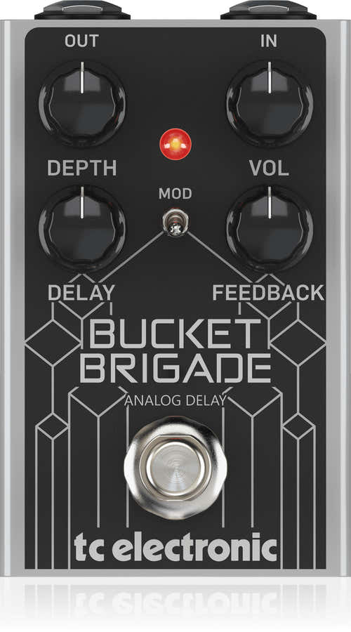 Bucket Brigade Delay analógico