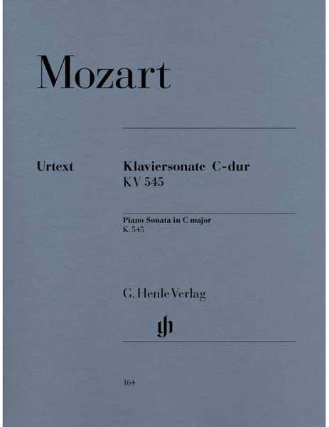 Mozart - Sonate Pour Piano Ut Majeur KV 545 - Piano