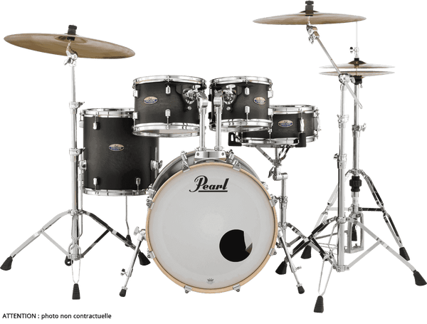 Decade Maple Stage 22 Burst preto acetinado