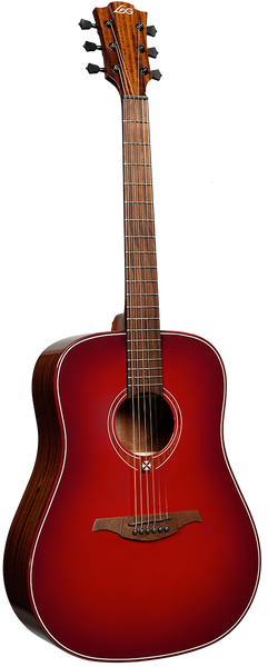Tramontane Special T-Red-D Dreadnought Vermelho Burst