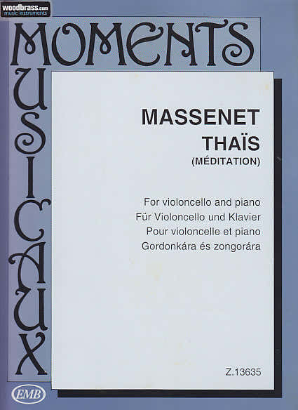 Massenet Jules - Thaïs (meditation) - Violoncelle & Piano