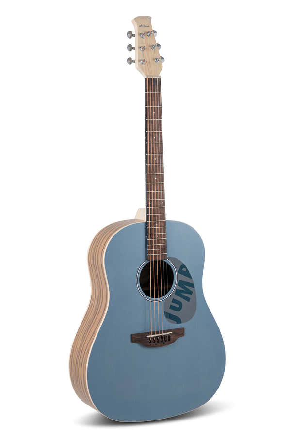 Acoustic Guitar Jump Slope Shoulder Dreadnought Lagoon