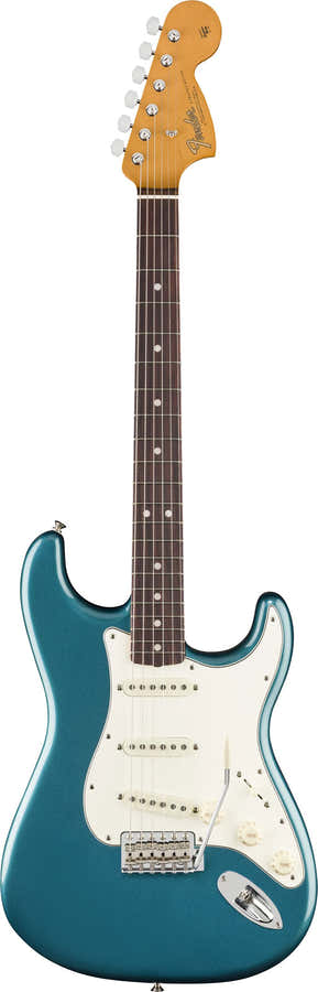 Stratocaster Finais dos anos 60 Vintera III RW Turquesa oceano