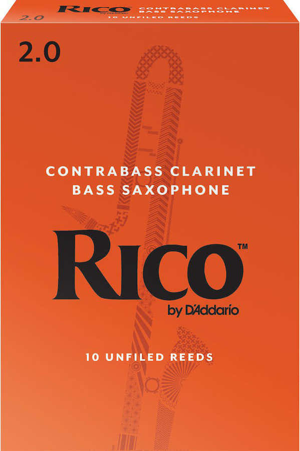 ORANGE CONTRABASS CLARINET REEDS 2