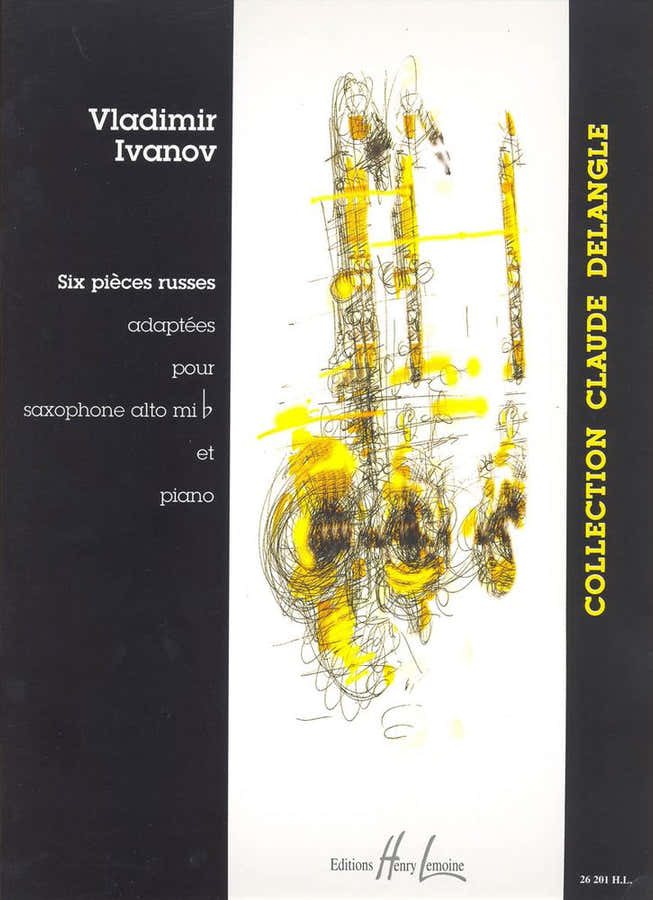 Ivanov - Pièces Russes (6) Vol.1 (mib) - Saxophone Mib et Piano