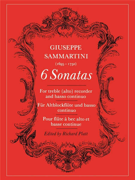 Faber Music Sammartini 6 Sonatas