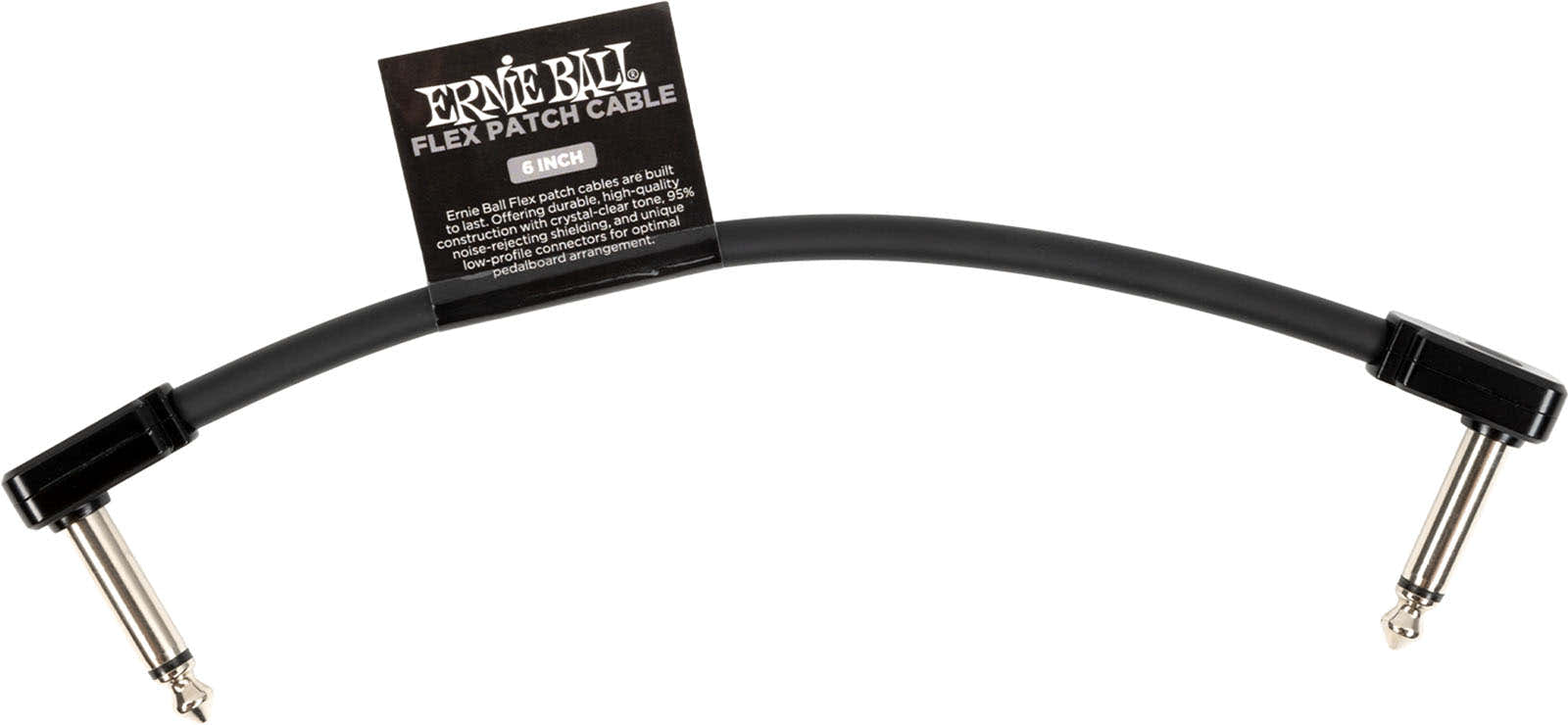 PATCH CABLE FLEX 15CM - BLACK
