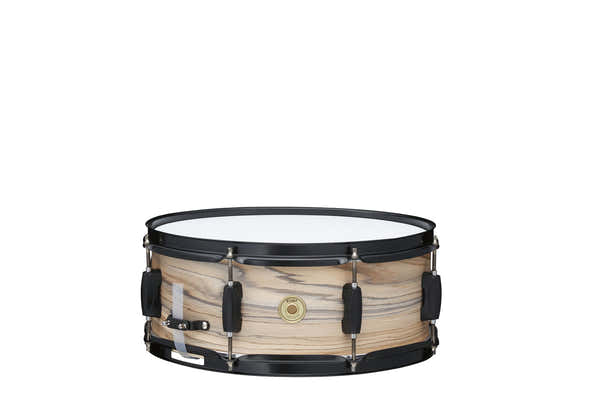 Tama WOODWORKS 14X5.5 SNARE DRUM NATURAL ZEBRAWOOD WRAP