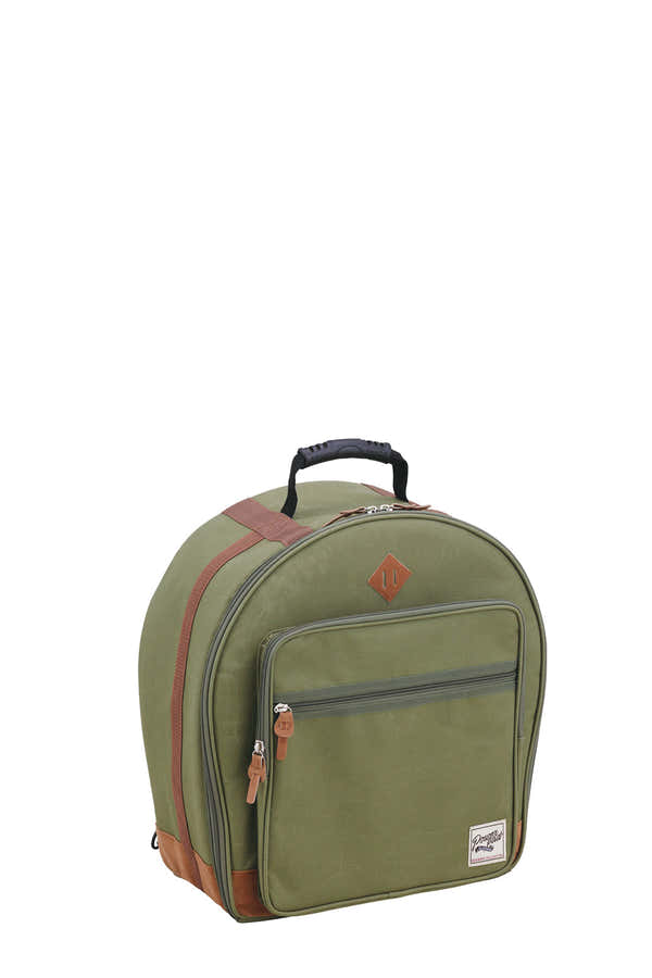 POWER PAD DESIGNER COLLECTION SNARE DRUM BAG 14"X6.5" MOSS GREEN