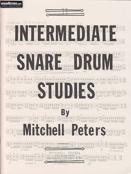 Intermediate Snare Drum Studies - Peters