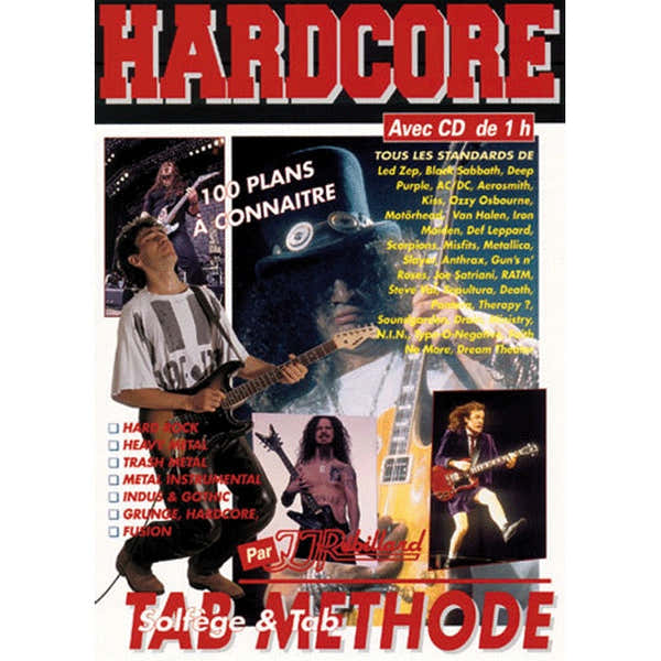 Jjrebillard Hardcore - Methode De Guitare Metal