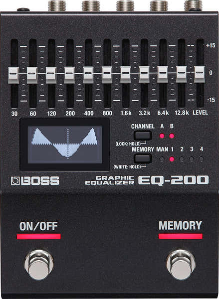 Boss EQ-200 Equalizador gráfico