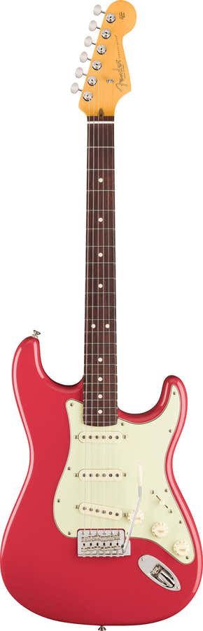 American Professional Classic Stratocaster RW Vermelho Dakota desbotado
