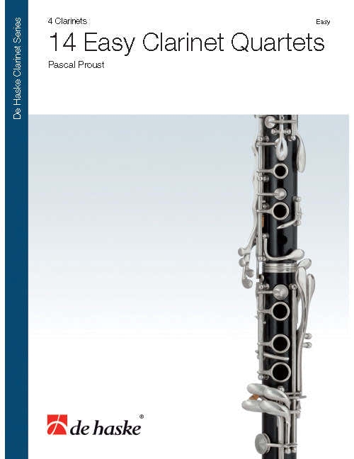 Proust P. - 14 Easy Clarinet Quartets