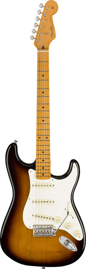 Stratocaster 1954 Virginia Signature Eric Johnson MN Sunburst de 2 cores