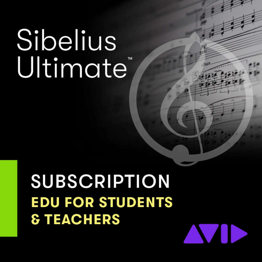 Sibelius Ultimate 1Y Renovação Educação