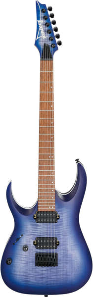 Rga42Fml-Blf Blue Lagoon Burst Flat Axe