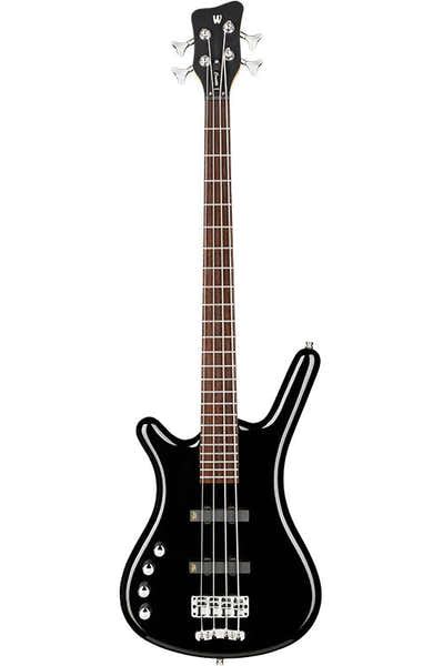 Corvette Basic 4 Escala curta LH Preto sólido