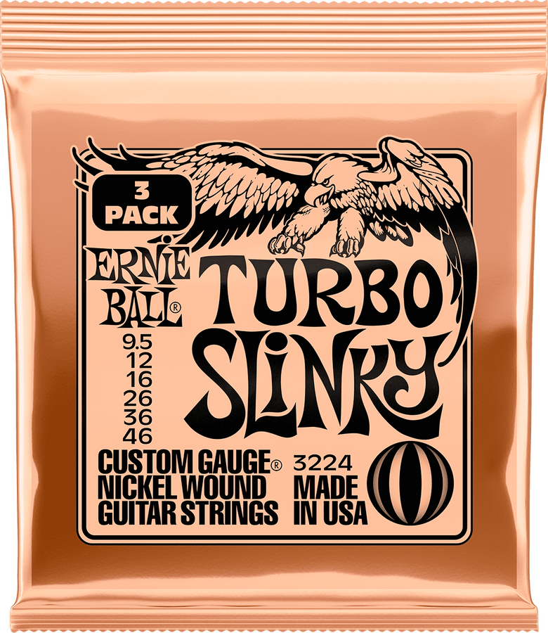 3224 Turbo Slinky 9,5-46 Embalagem de 3