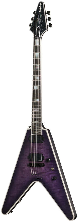 Flying V Prophecy Orchid Bloom Acetinado