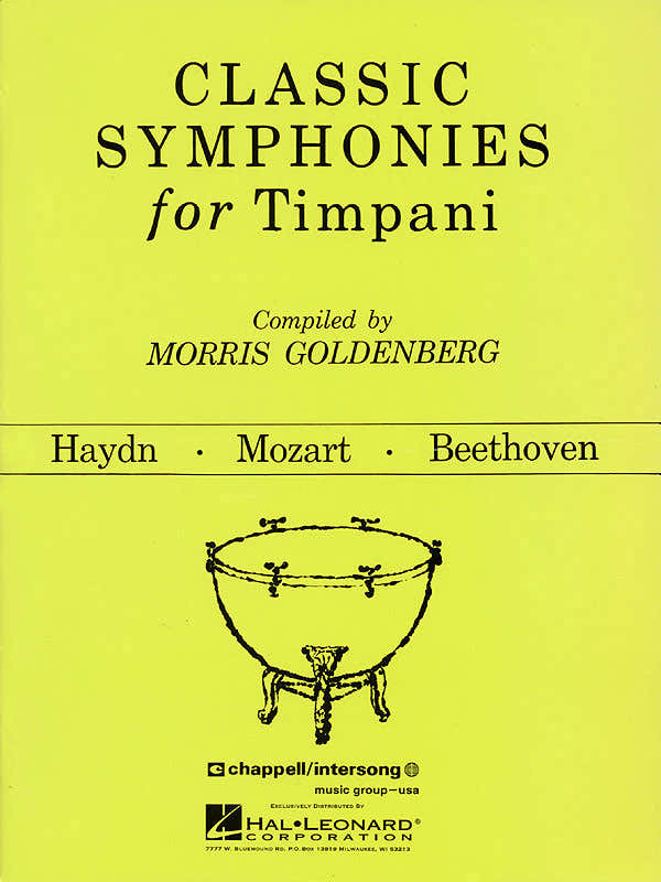 Morris Goldenberg - Classic Symphonies For Timpani