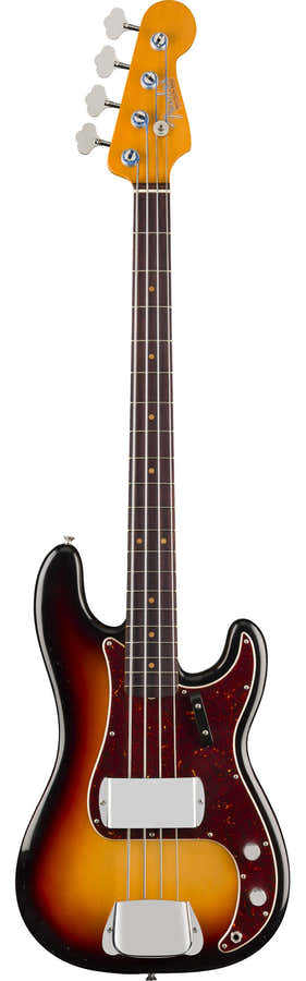 Precision Bass 1962 Signature James Jamerson RW Sunburst de 3 tons