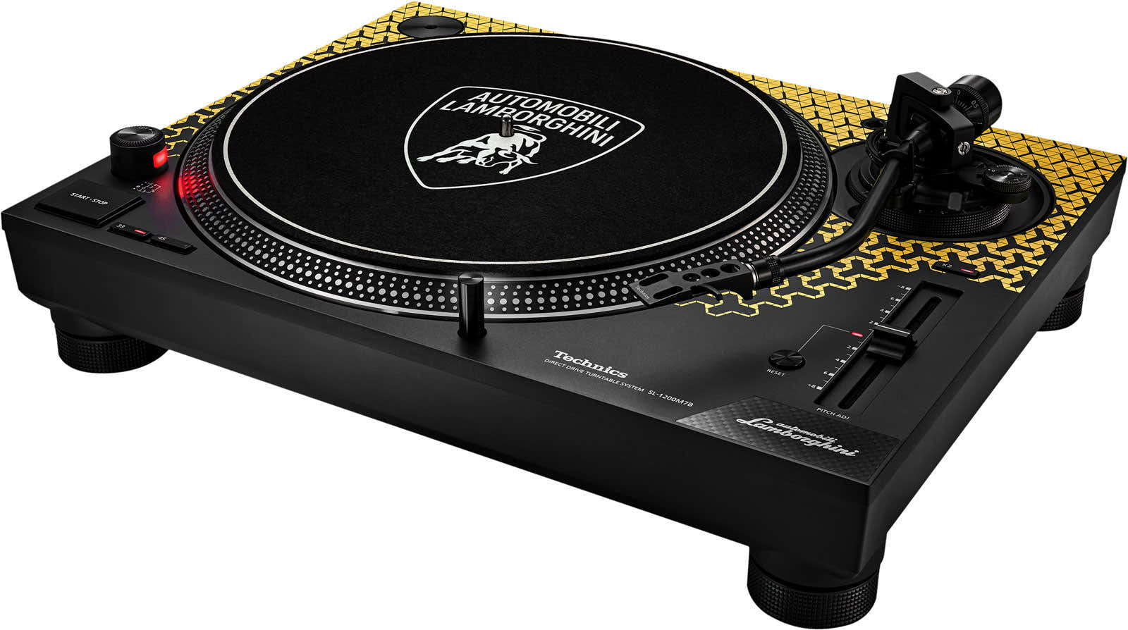 SL-1200M7PEY Edição amarela Lamborghini